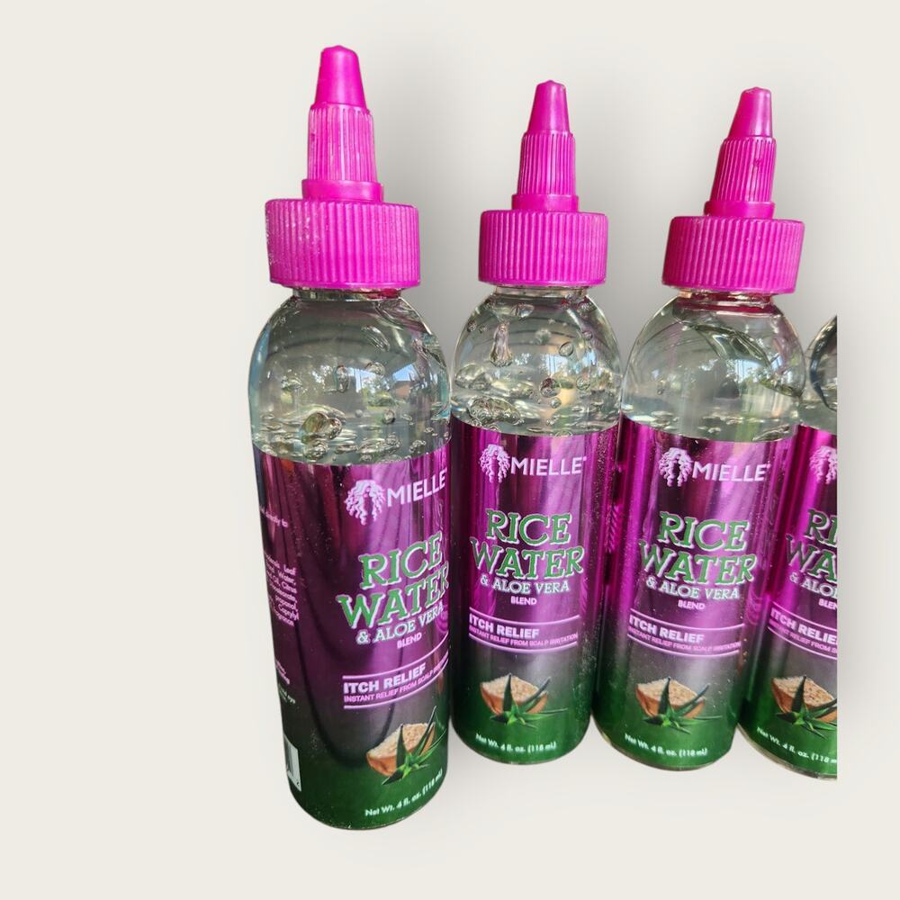 Mielle Rice Water and Aloe Itch Relief 4 fl oz (6 pack) Hair Care Sealed - Picture 6 of 6